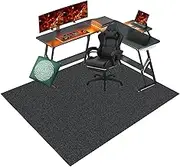 Office Chair Mat for Hardwood Floor 70 x 100 cm Desk Chair Mat for Hard Floors Under Desk Rug Protector Rolling Chair Mat for Computer Gaming Low Pile Carpet Protector Non Slip Chair Mat