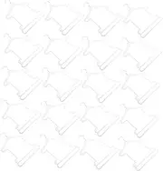 HOUDERCO 20pcs Clothes Hangers Clothing Hangers Slip Design for Smooth Use for Nursery Closet Swimwear Storage Strong Bearing Capacity
