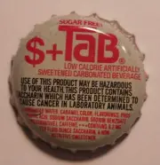 Vintage Tab...plastic...used..Soda Bottle Cap #1