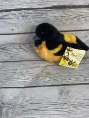 Audubon Wild Republic - Baltimore Oriole - 5" plush chirping bird NEW w tag