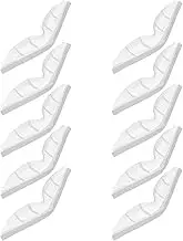 AUTSUPPL 10 Pack Strips for Face Prevent Foggy Glasses Outdoor Vision Silicone Nose Pads Mask Accessories Easy to Change and Wash