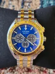 Citizen Blue Dial Sapphire Crystal CA4544-53L Chronograph Date Men's Watch