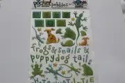 CREATIVE IMAGINATIONS "Pocket Pebbles Baby Boy Lizards, Snails & Puppies" 110301