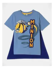 Despicable Me Cape T-Shirt in Bluestone