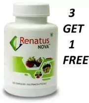 RENATUS NOVA HERBAL NUTRACEUTICAL 120 CAPSULES - BUY 3 GET 1 FREE