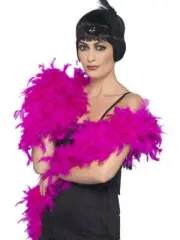 Fuchsia Deluxe Feather Boa