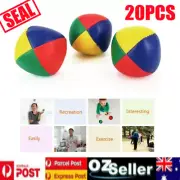 20X Juggling Ball Kid Toy Set Classic Bean Bag Juggle for Magic Circus Beginner