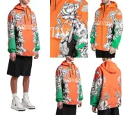 Valentino Hooded Jacket Wind Parka Coat Jacket Coat Blouson S