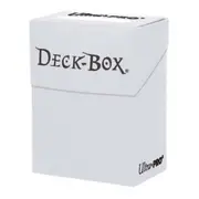 Ultra Pro Card Deck Box (White)
