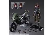 Final Fantasy VII Remake - Jesse and Motorcycle Play Arts Set