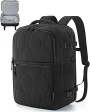 [bagsmart] Travel Carry on Backpack Laptop Backpack Women Men Airplane Approved
