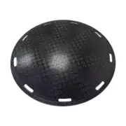 BBQ Grill Pan Household Practical Round BBQ Griddle for Home Camping Outdoor
