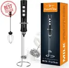 MF02 Rechargeable Milk Frother,Handheld Foam Maker for Cappuccino,Latte and More