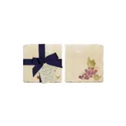 Grapes Coaster (set of 2) by The Humble Hare