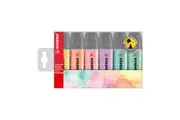 Stabilo Boss Pastel Highlighter Assorted2 Wlt6 Assorted 49693S