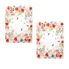 Ashdene Set of 2 Springtime Soiree Cotton Kitchen Tea Towels 50 x 70 cm