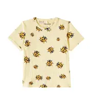 [Mini Rodini] Mini Rodini Ladybugs cotton-blend jersey T-shirt Y 10/11 yellow
