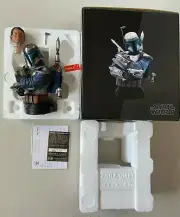 Star Wars Jango Fett Mini Bust Statue #4903 of 9000 DAMAGED Gentle Giant