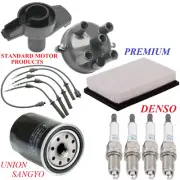 Tune Up Kit Filters Cap Spark plugs For CHRYSLER LEBARON L4; 2.2L 1990 (for: Chrysler)