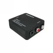 [CM121] Digital Optical Toslink and Coaxial to Analog RCA Audio Converter