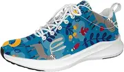 [Generic] Fox, elk, bee Personalized Sneakers Lightweight Walking Shoes Running Athletic Casual Sneakers