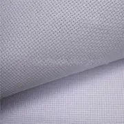 11CT White cross stitch aida cloth fabric multiple size with overlocked edge