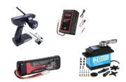 Tamiya RC Lunchbox DT-03 TT-02B WR-02 Premium Electronics Combo M05 F103