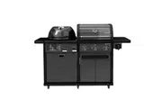 Coleman Revolution Dual Fuel Gas & Charcoal BBQ Barbeque Cooker Black Matte