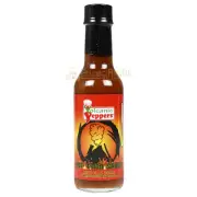 Volcanic Peppers Hot Taco Sauce 5 Oz Bottle Medium Heat Trinidad Ghost LAVAHTS