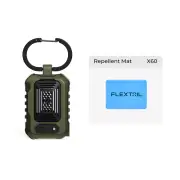 Portable Mosquito Repellent (Required External Power Source) Green Light Repel+Mat*60