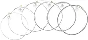 CORHAD DIY Guitar String Kit 6 Pieces Folk Guitar Strings Coated High Carbon Steel Core for Electric and Acoustic Guitars