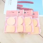 2pcs/set Sponge Puff Smooth Absorbent Girl Women Sponge Puff Round Square Shape