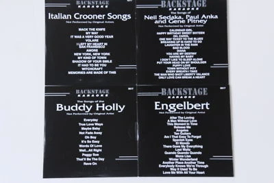 Karaoke Backstage CD+G Buddy Holly,Engelbert,Italian Songs,Neil,Paul Anka Gene