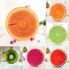 Shape Round`Cushion`Garden Chair Cover Floor Fruit Decoration`Single Pattern New