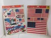 Let Freedom Ring Static Window Cling Approx. 15 x 12" Sheets