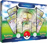 Pokemon GO TCG Trading Card Game: Alolan Exeggutor V Box - 4 Booster Packs + promos!