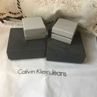 在飛比找Yahoo!奇摩拍賣優惠-Calvin Klein  CK防塵袋／項鍊盒／戒指盒／飾品