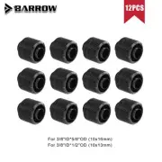 Barrow Soft Tube Fitting , G1/4" Adapter ,For 3/8"ID x 5/8"OD or 3/8"ID x 1/2"OD