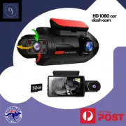 HD 1080P Car Dash Cam Front and Inside Dual Camera Comes With 32GB Card