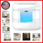 Ultra-Quiet 4L Humidifier with Ambient Night Light - Ideal for Kids & Nurseries