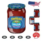 Hearty Thick & Chunky Salsa - 12-Pack of 16oz, Family-Friendly Flavor