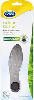 3 PACK OF Scholl Odour Buster Everyday Insoles 1 Pair
