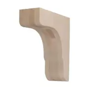 3" x 18" Unfinished Solid North American Hardwood Hard Maple Corbel RWC820