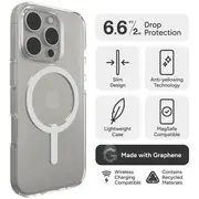ZAGG Crystal Palace Lite Snap Case iPhone 16 Pro - Clear