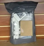 Ring Gutter Mount- Global for Cameras and Solar Panels White
