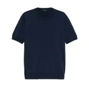[Prada] Prada Cotton Crew-neck Sweater 54 IT BLUE