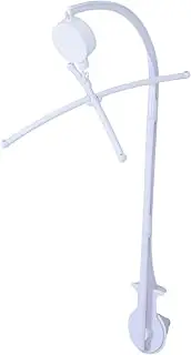 SWOOMEY 1Set Adjustable Crib Mobile Arm Secure Clamp Bracket for Hanging Provides Visual Auditory Stimulation for Sensory Experience Nursery