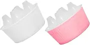 Milisten Special Tulip Bulb Pot 2 Pack Mini Hydroponic Orchid Easy to Use for Hyacinth and Daffodil Bulbs