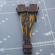 For Nvidia K80 M40 M60 P40 P100 Graphics Card GPU Power Cables Wire-10cm