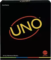 Mattel Games ​​UNO Minimalista Card Game for Adults & Teens Unique Collectible